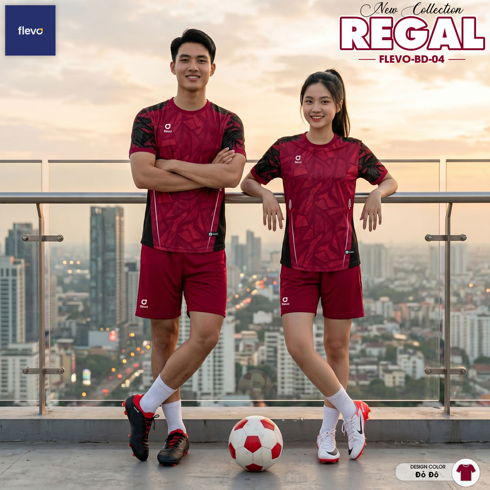 Áo Đấu Thể Thao Flevo Regal - Năng Động Bứt Phá Giới Hạn - Ảnh 2