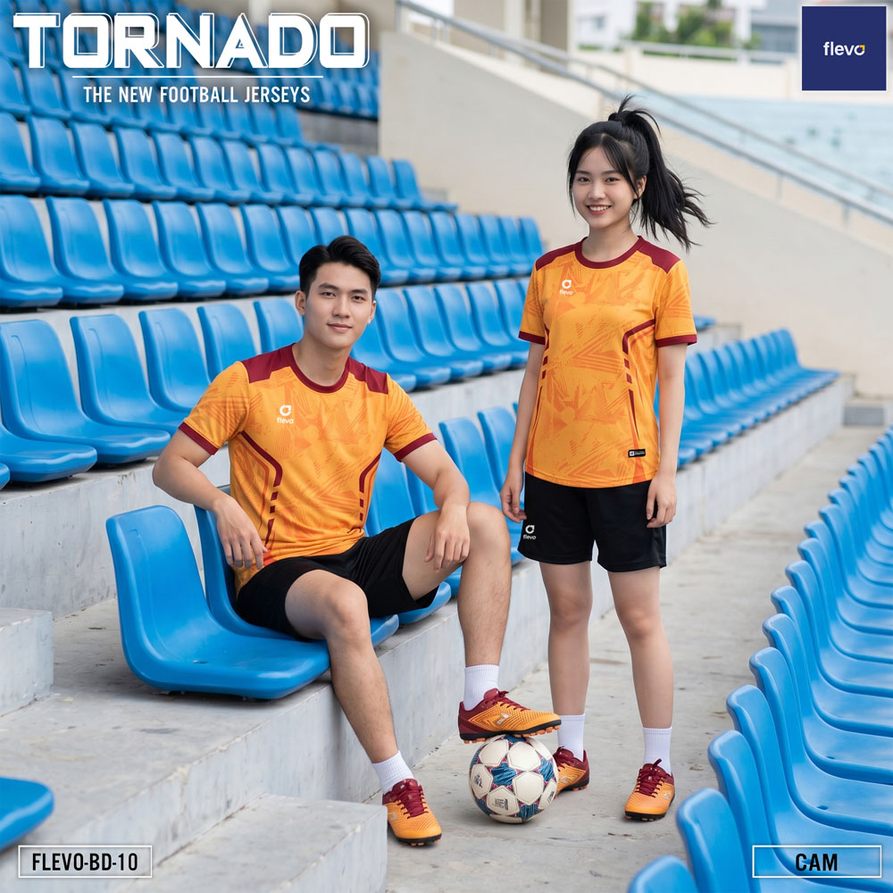 Áo Bóng Đá Flevo Tornado Năng Động - 8 Màu Cá Tính - Ảnh 2