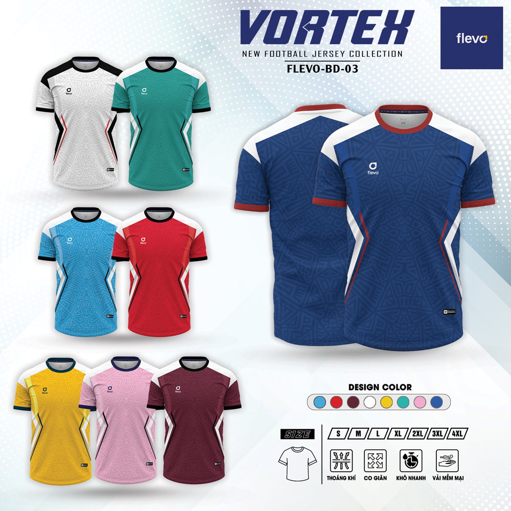 Áo Bóng Đá Flevo Vortex - Chinh Phục Đỉnh Cao