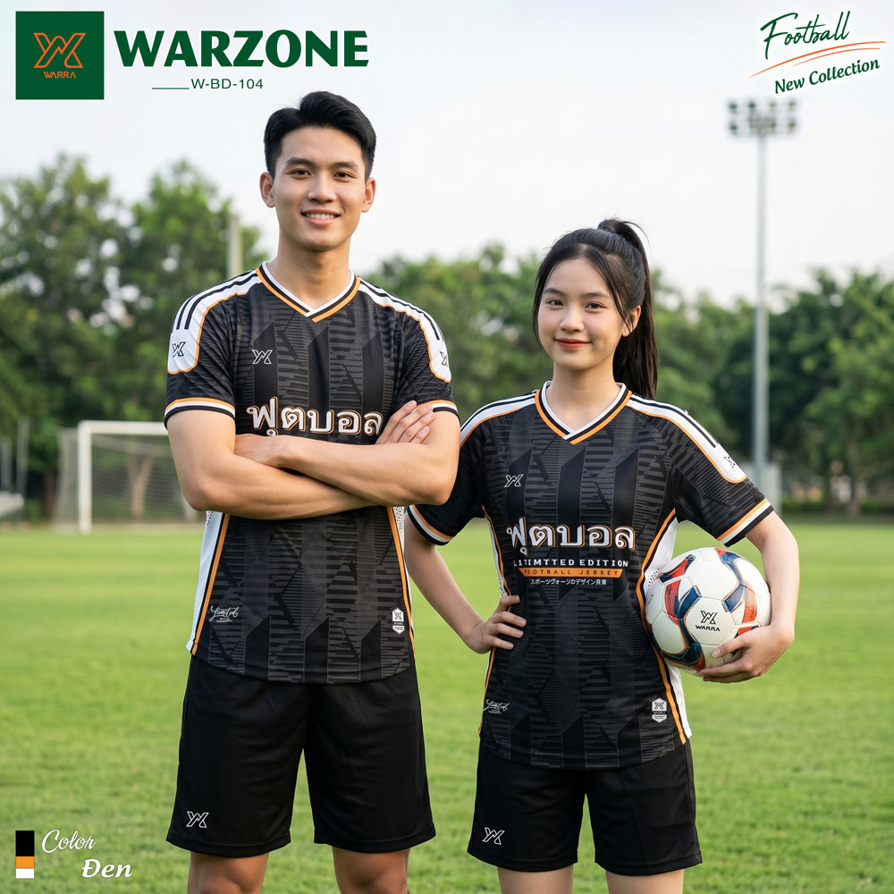 Áo Đấu WARRA W-BD 104 Phối Màu Sang Trọng - Ảnh 2