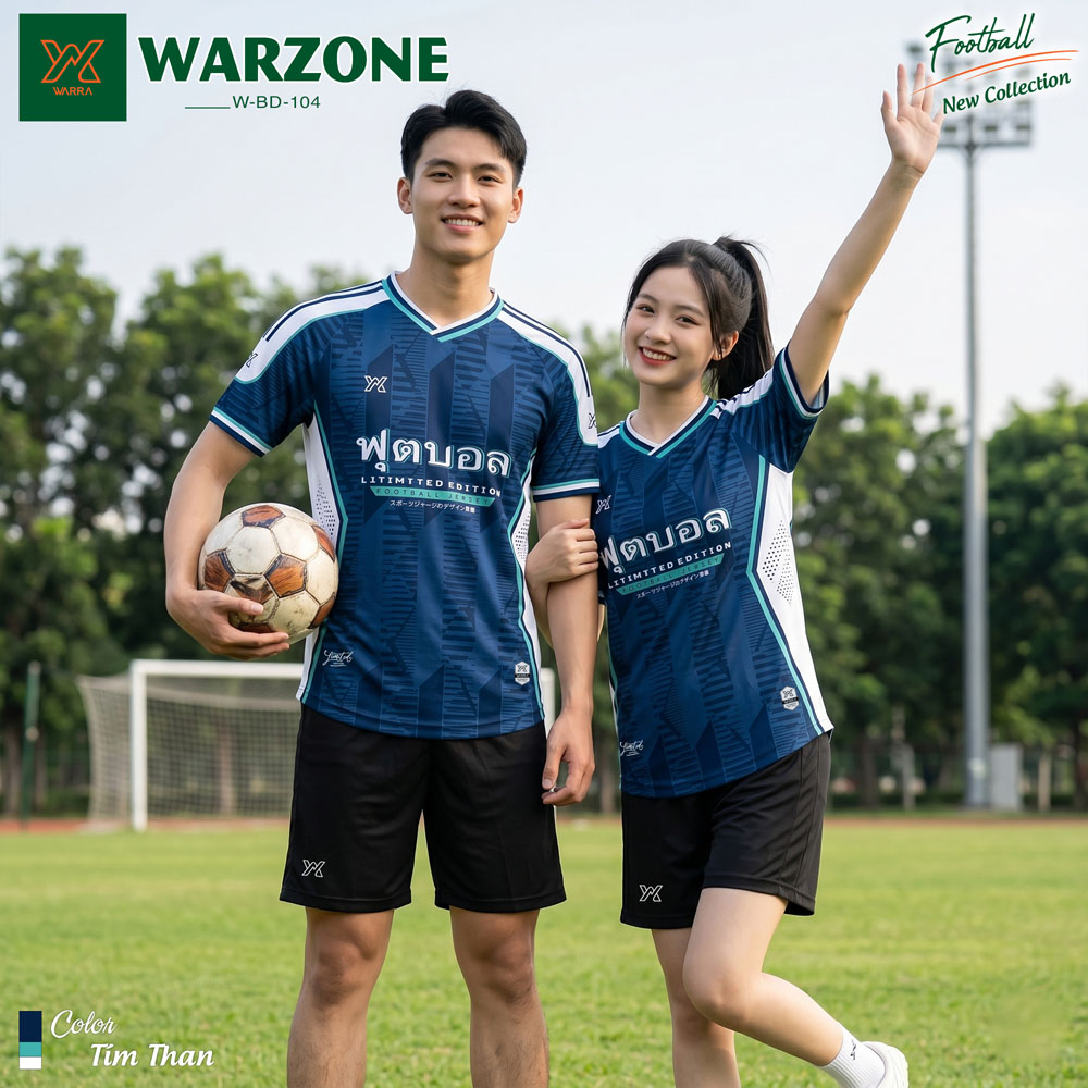 Áo Đấu WARRA W-BD 104 Phối Màu Sang Trọng - Ảnh 4