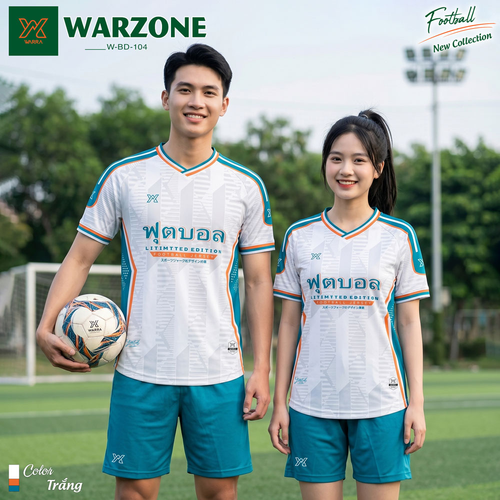 Áo Đấu WARRA W-BD 104 Phối Màu Sang Trọng - Ảnh 5