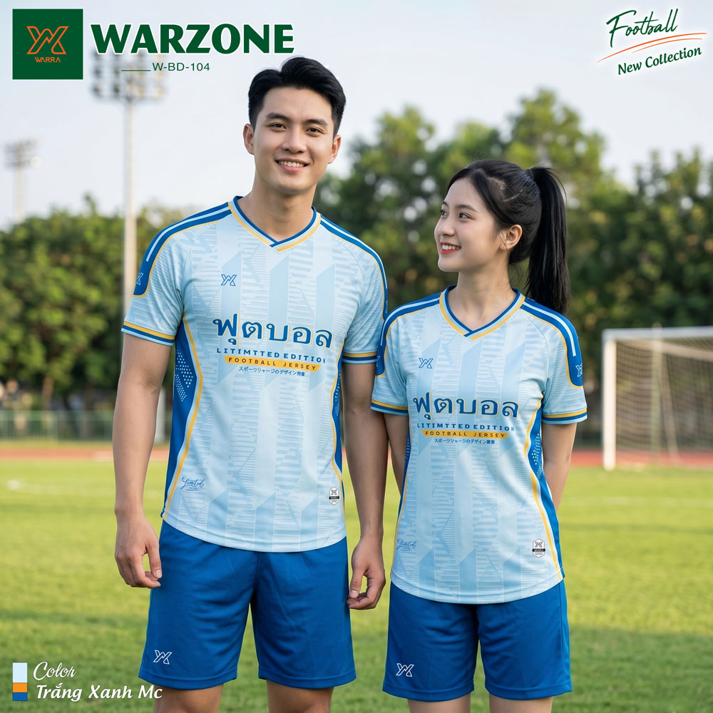 Áo Đấu WARRA W-BD 104 Phối Màu Sang Trọng - Ảnh 6
