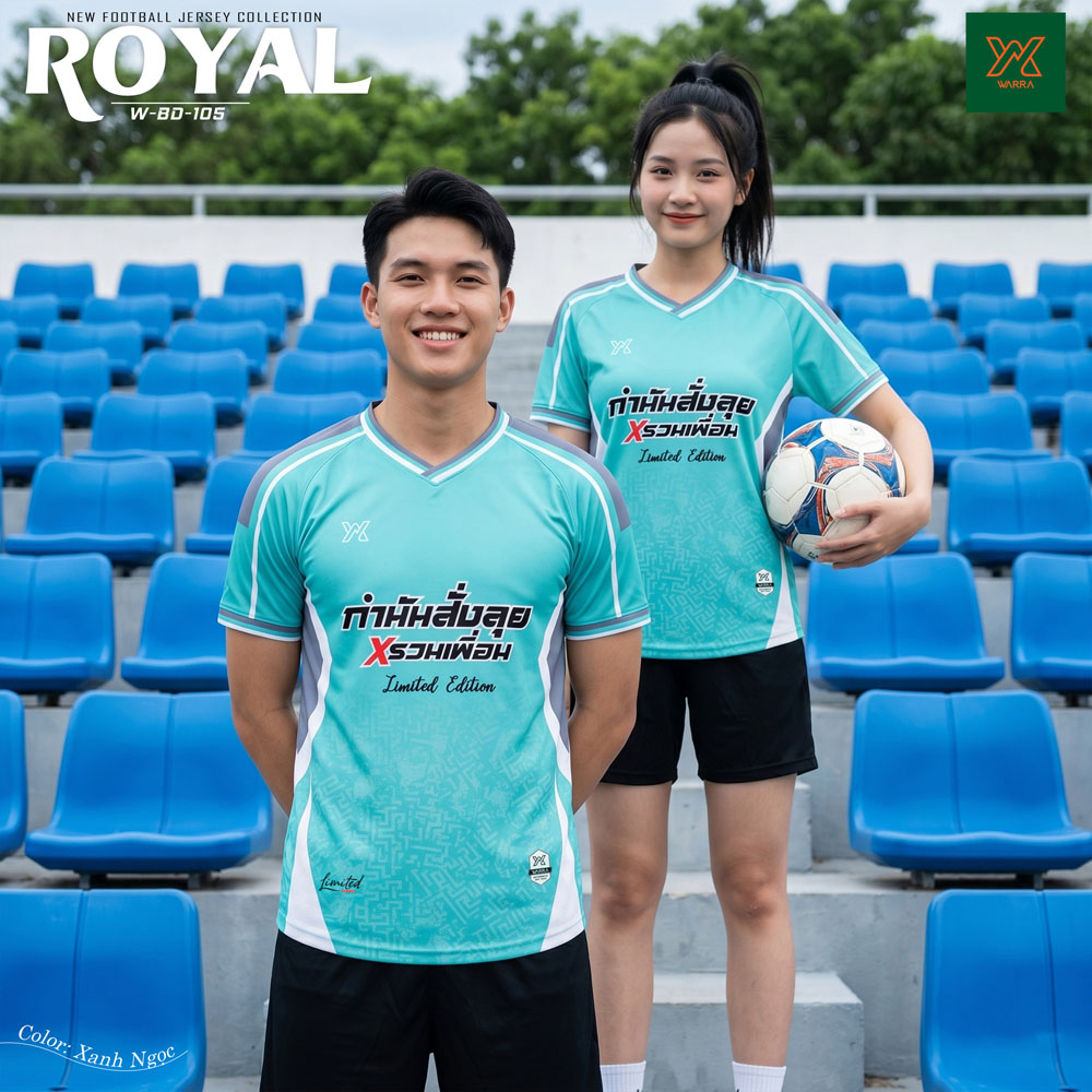 Áo Bóng Đá WARRA W-BD 105 Phong Cách Châu Âu - Ảnh 6