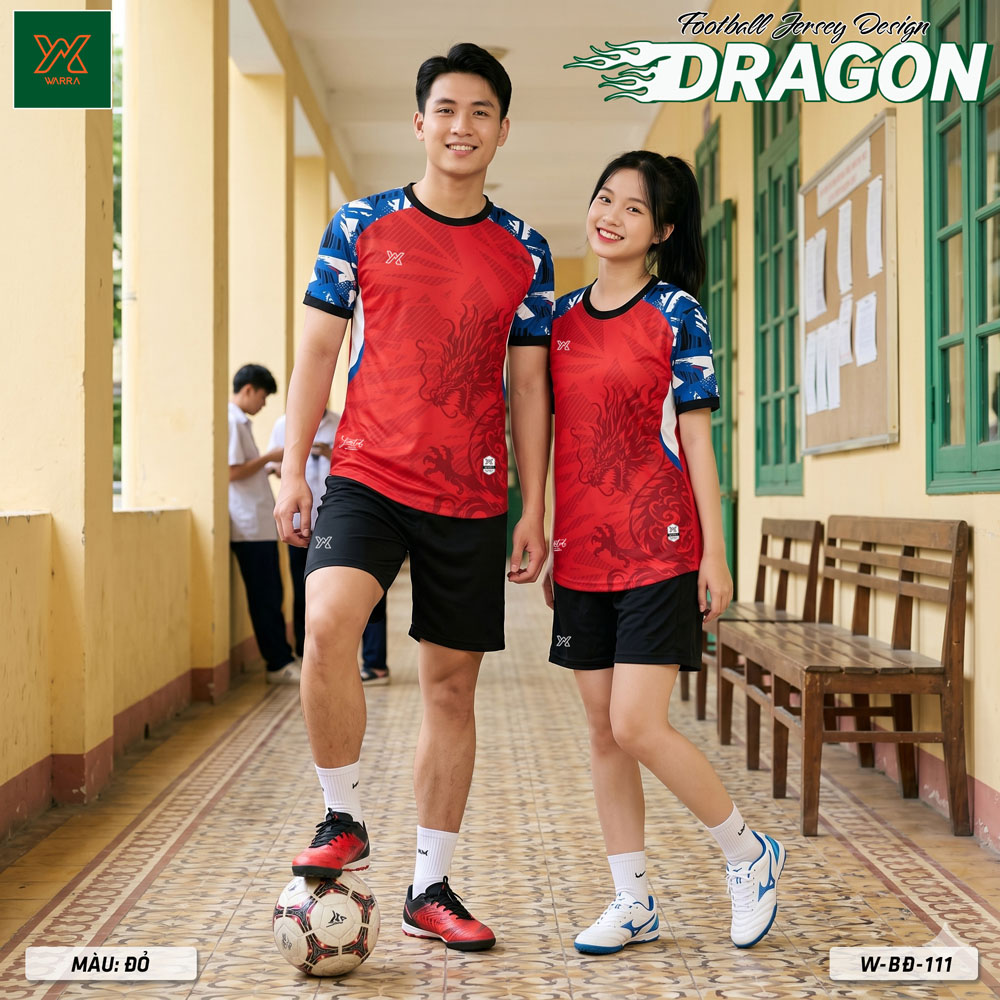 Áo Đấu WARRA W-BD 111 Tinh Tế - Ảnh 3
